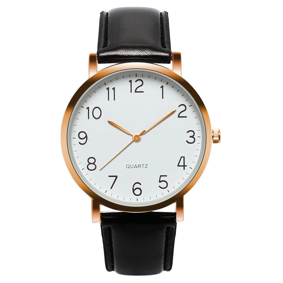 Miniatura: New In Quartz Wristwatches For Men Simple Business Fashion Leather Quartz
