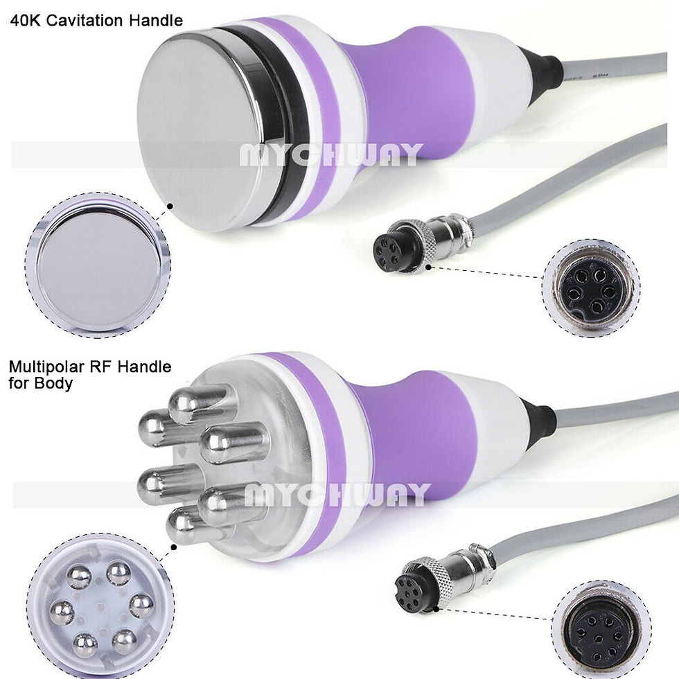 Миниатюра: 5 In 1 40K Cavitation Ultrasonic Machine RF Radio Frequency Vacuum Body