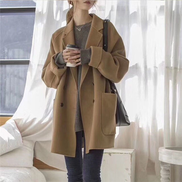 Thumbnail: Autumn and Winter New Style Windbreaker, Feminine Temperament
