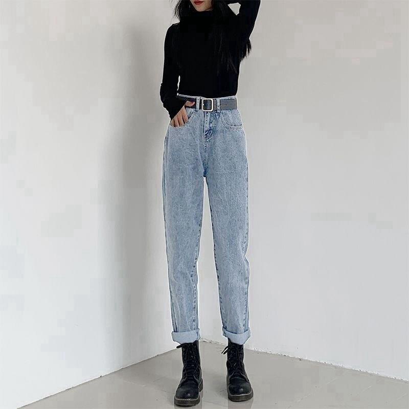 Thumbnail: ILARES Korean Fashion Pant Jeans Women Women's Pants Y2k Female Clothing