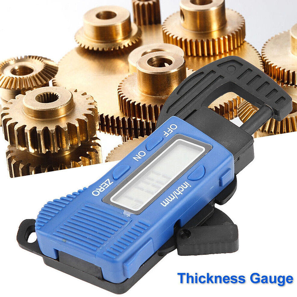 Thumbnail: Digital Thickness Gauge Electronic Display Micrometer 0-0.5/0-12.7mm Electronic