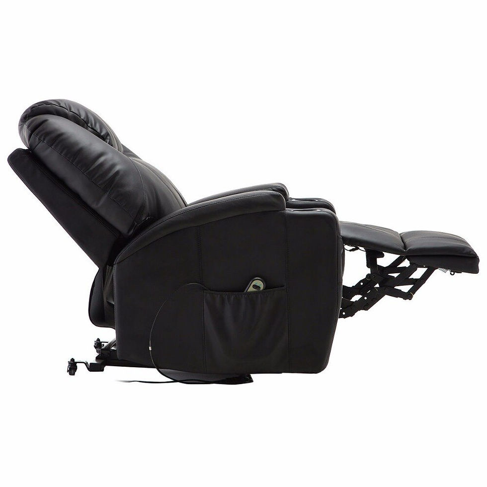 Thumbnail: Giantex Electric Lift Power Recliner Chair Heated Massage Sofa Lounge with