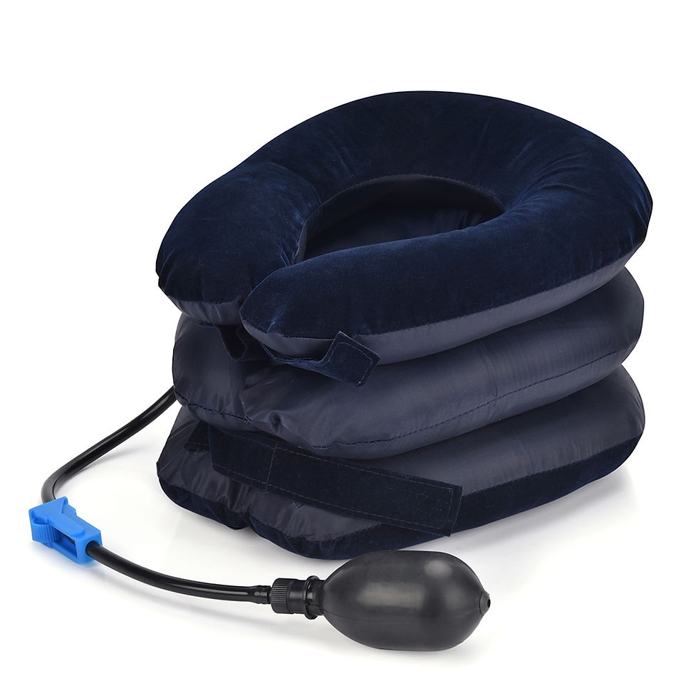 Thumbnail: Air Cervical Collar Inflatable Collar Neck Traction Massager Vertebra Therapy P