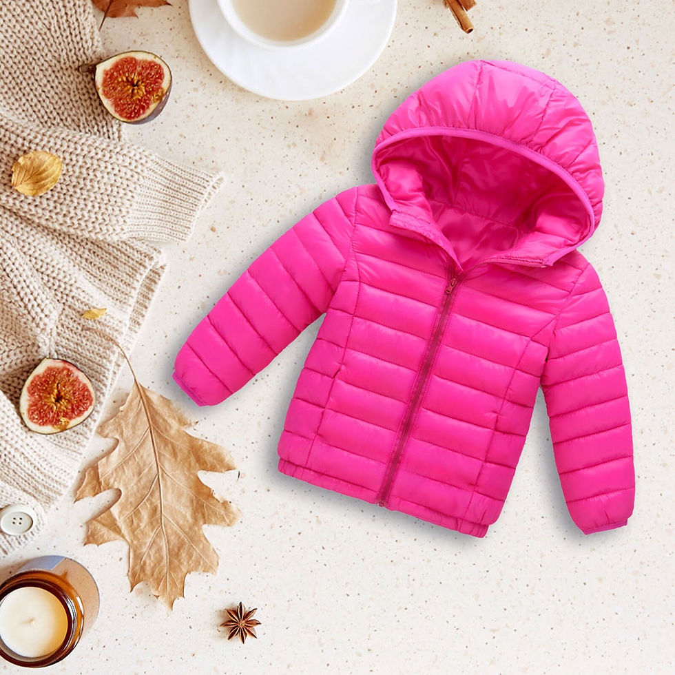 थंबनेल: Small And Medium Sized Boys And Girls Warm Cotton Padded Jacket Autumn