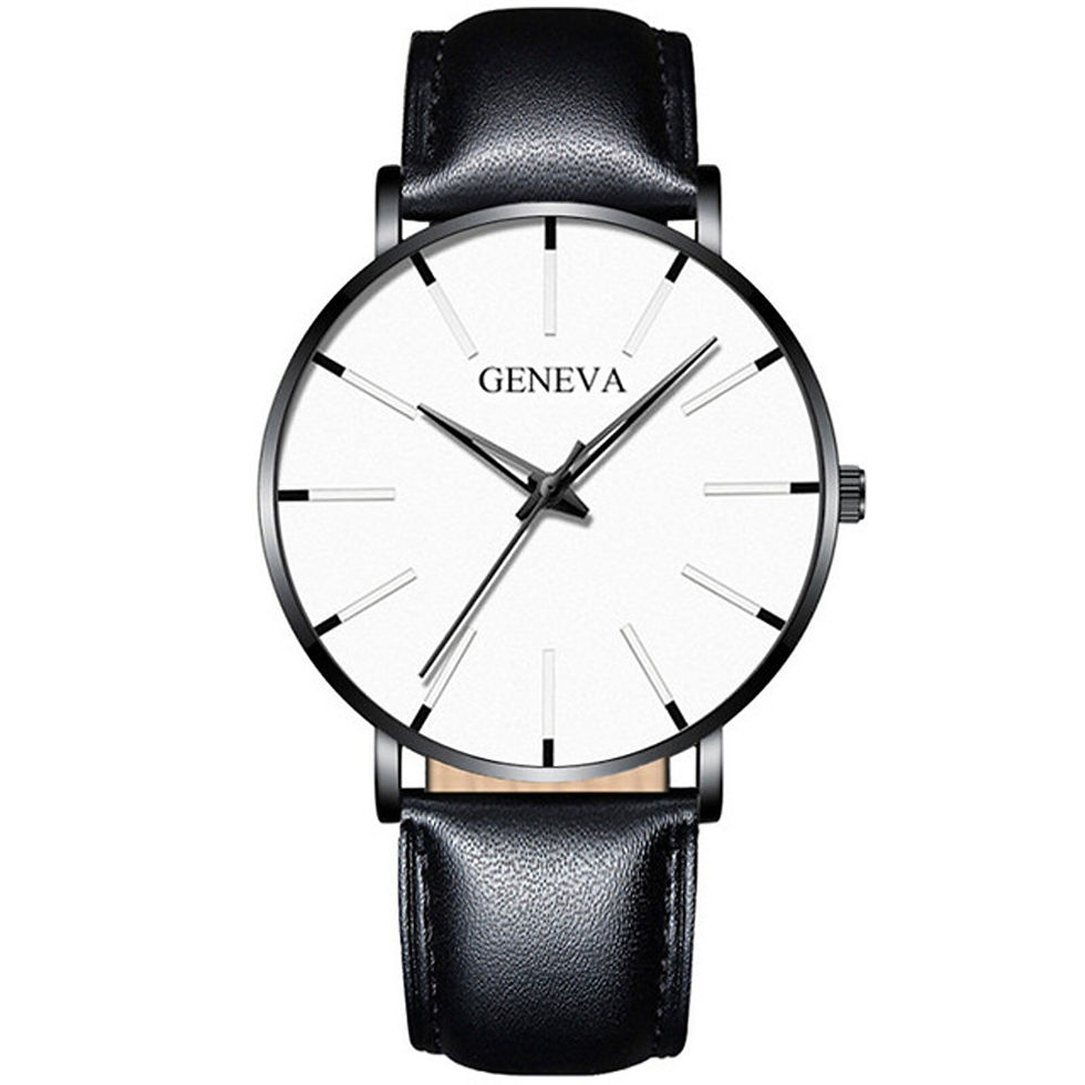 Miniaturbild: Men's Fashion Ultra Thin Watches Business Stainless Steel Mesh Quartz Watch