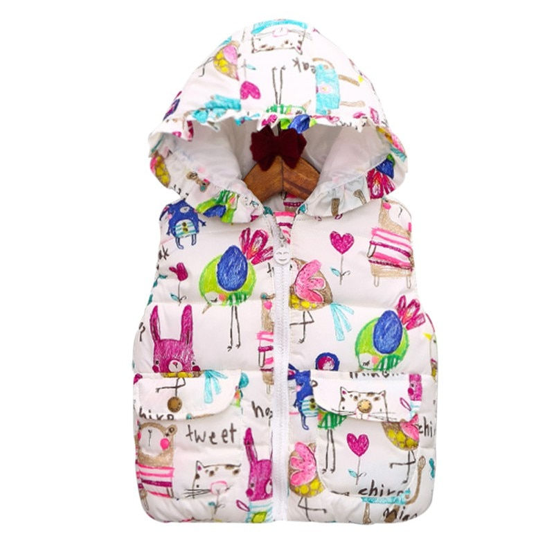 Thumbnail: Children Clothing Winter Outerwear & Coats Animal Graffiti Thick Princess Girls