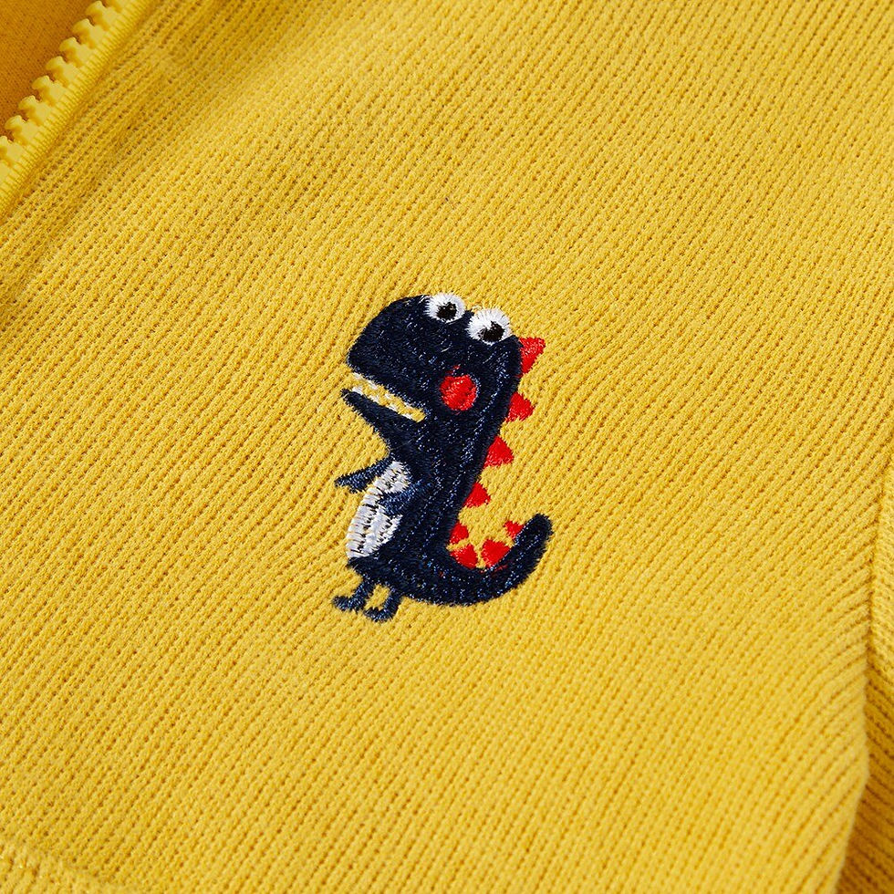 섬네일: Autumn Toddler Boy Hooded Jacket Dinosaur Cartoon Casual Long Sleeve