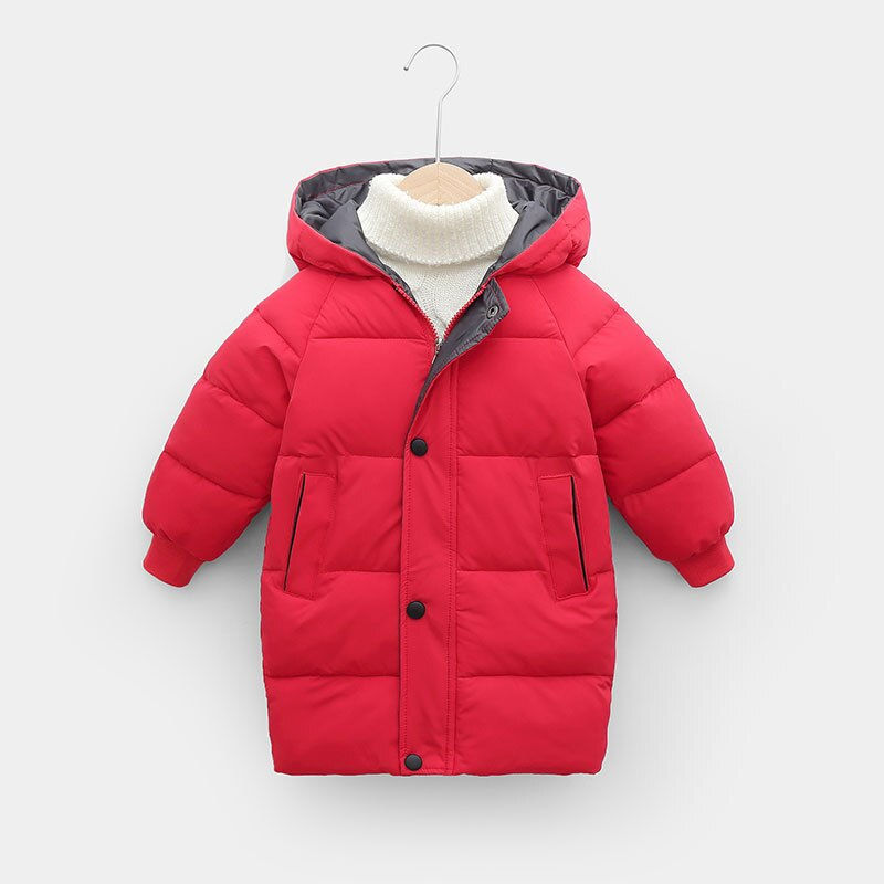Thumbnail: Children's Down Winter Jacket for Baby Boys Girls Cotton-padded Parka Coats