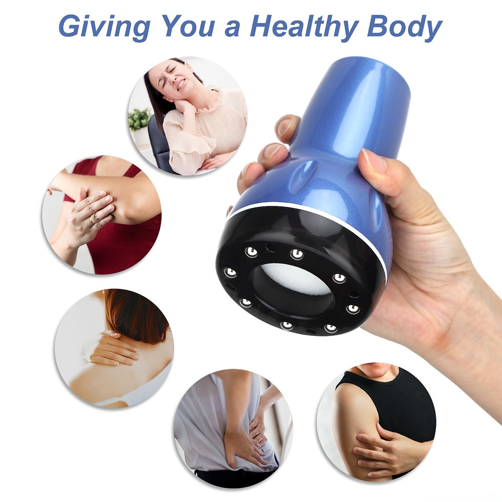 Thumbnail: Electric Massager GuaSha Anti Cellulite Vacuum Suction Cup Beauty Health