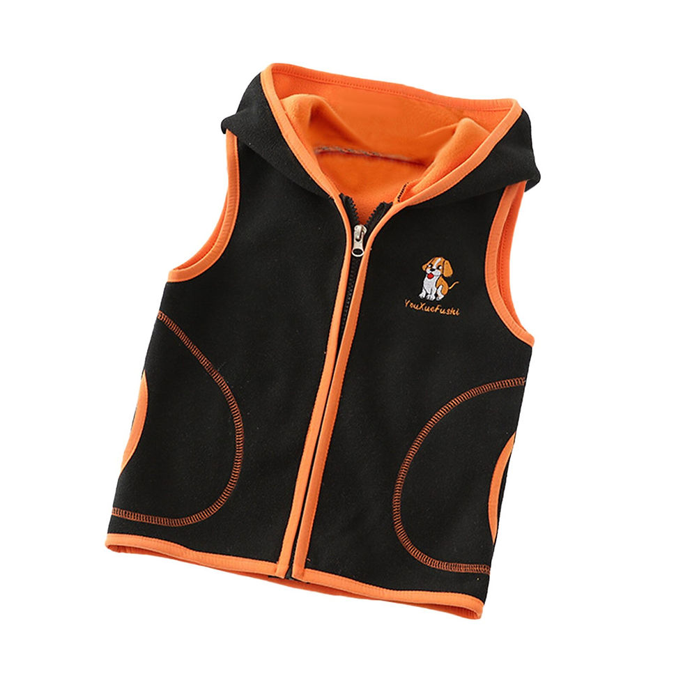 Thumbnail: Children Vest Kids Outerwear Waistcoats Sleeveless Jackets Children's Vest For