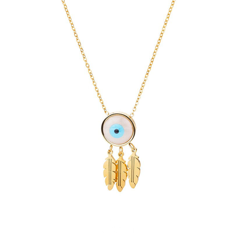 Sīktēls: Black Round Pendant Necklace For Women Double Layer Stainless Steel Necklaces