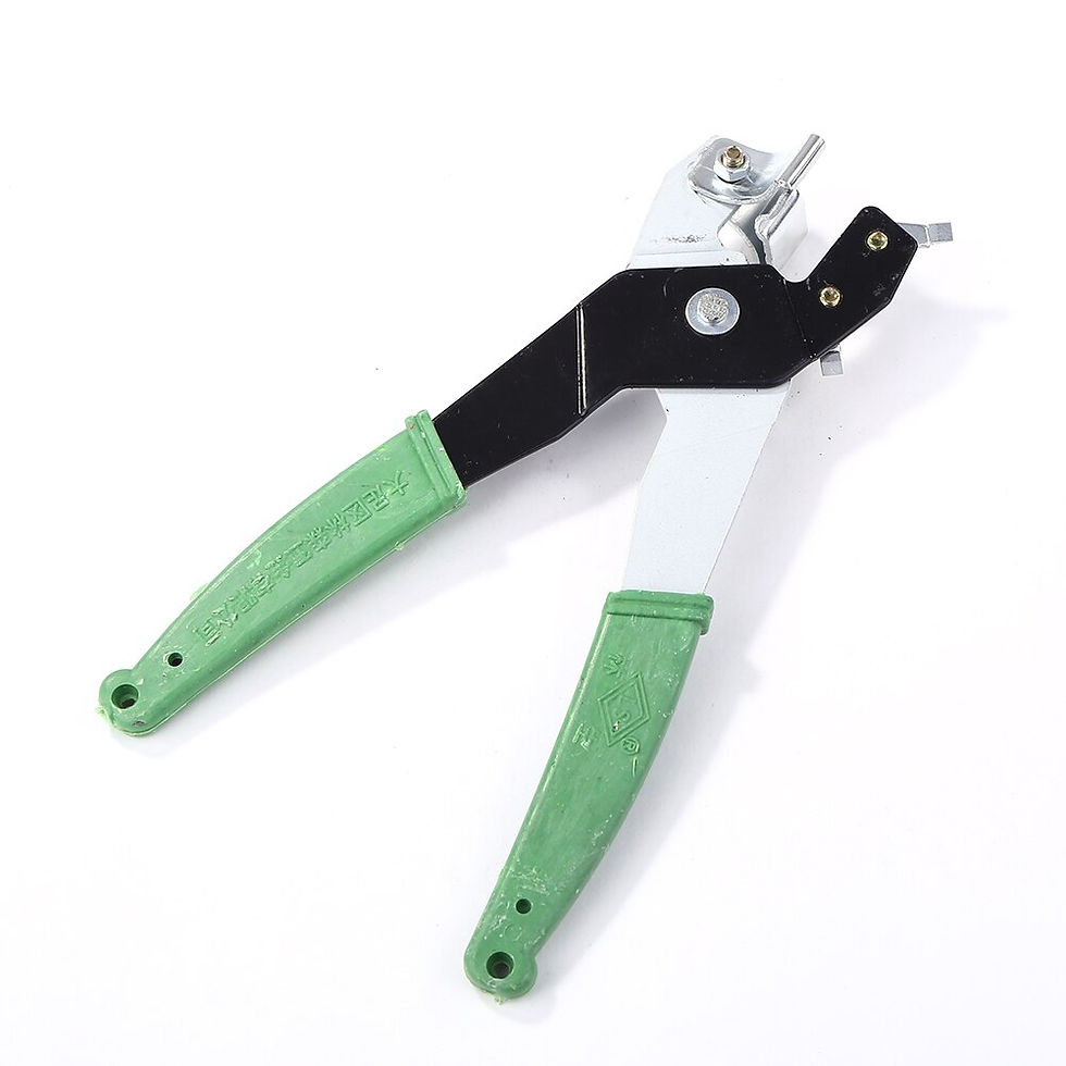 Thumbnail: Ceramic Tile Cutter Alloy Steel Glass Trimming Pliers Removable Blades Wood Work