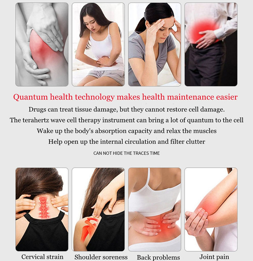 Thumbnail: Terahertz Wave Cell Light Magnetic Healthy Device Terahertz Hair Blowers