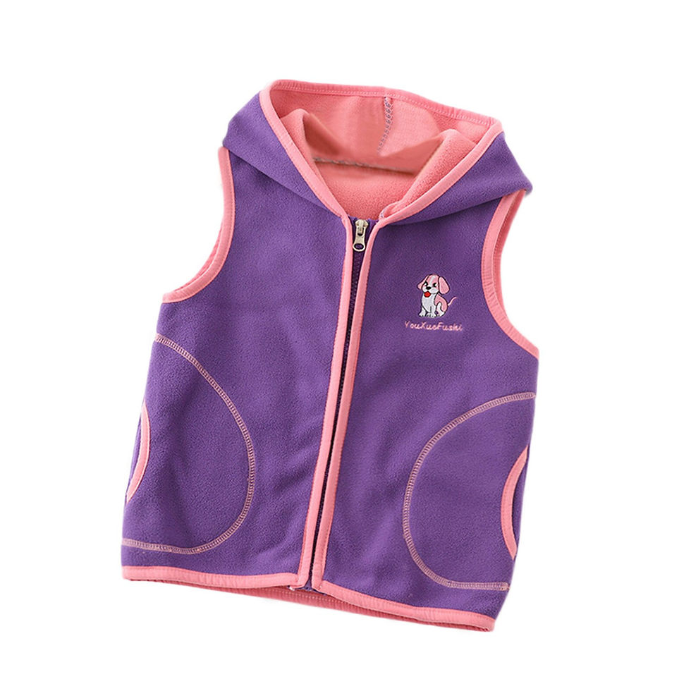 Thumbnail: Children Vest Kids Outerwear Waistcoats Sleeveless Jackets Children's Vest For