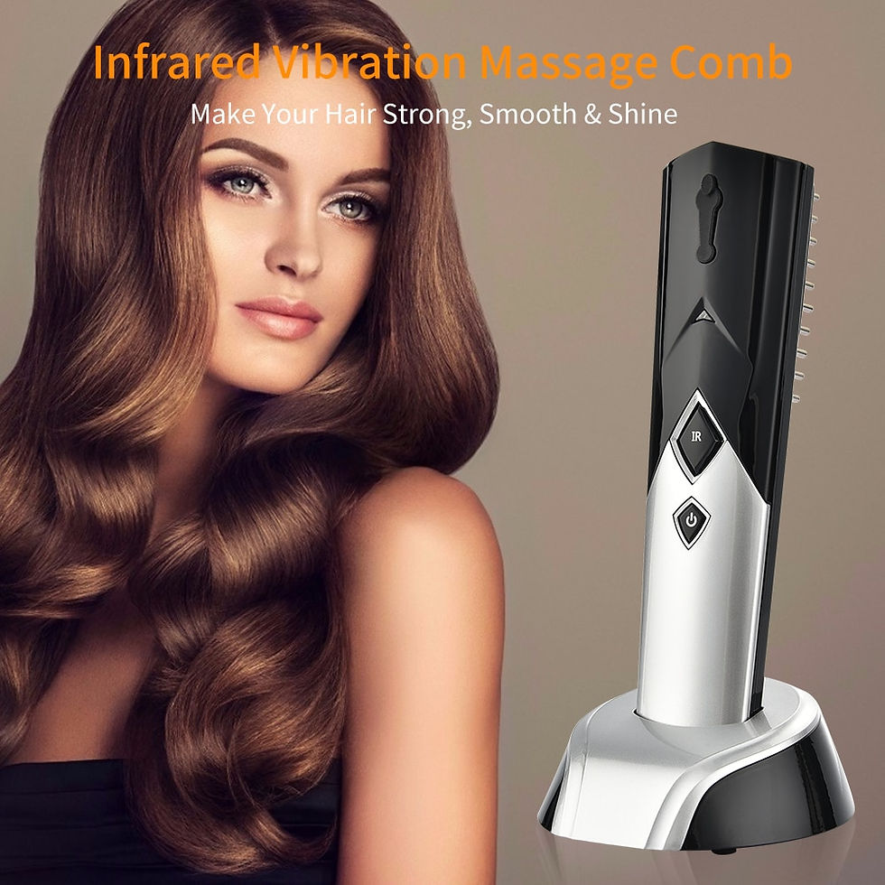 Miniature : Electric Laser Hair Growth Comb Anti Hair Loss Infrared Therapy Treatment