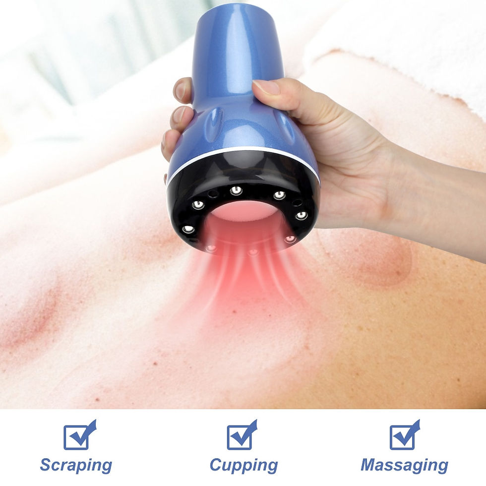 Thumbnail: Electric Massager GuaSha Anti Cellulite Vacuum Suction Cup Beauty Health