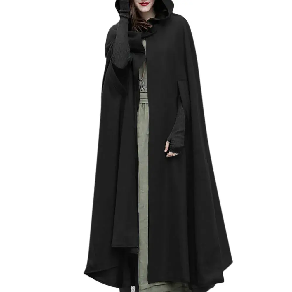 2023 NEW Women Trench Coat Solid Loose Open Front Cardigan Jacket Coat