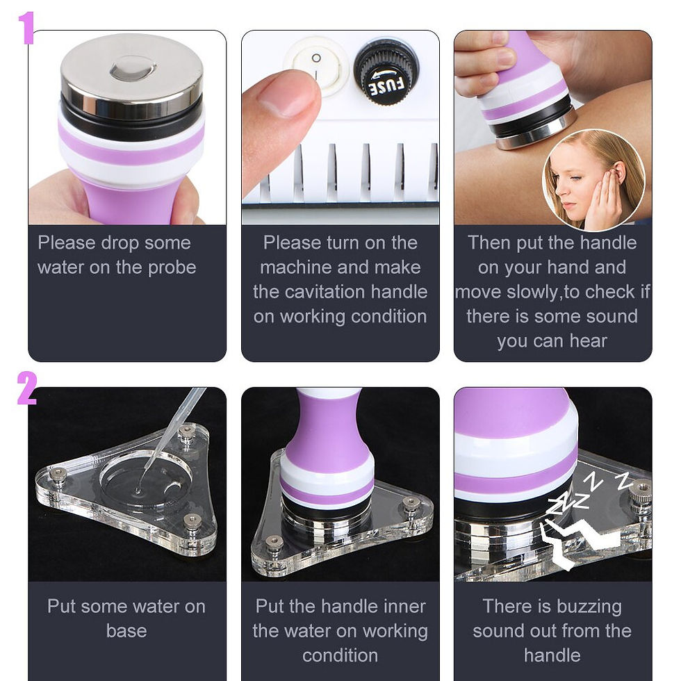 Minijatura: 40K Cavitation Machine Ultrasound Ultrasonic Fat Burner Weight Loss Body