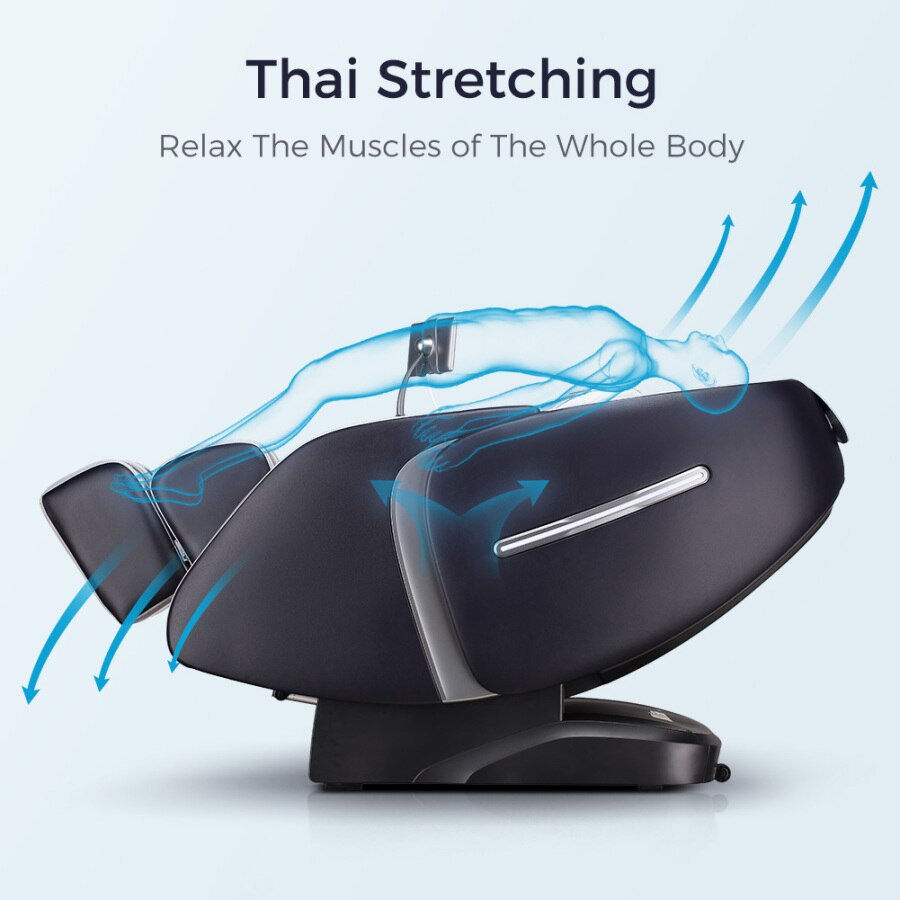 Thumbnail: Massage Chair 4D Massage Chair Recliner, Zero Gravity Full Body Airbag Massage