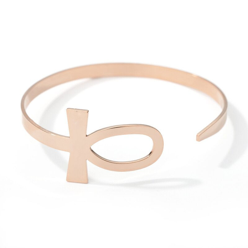 Thumbnail: Egyptian Ankh Cross Bracelets for Women African Ankhlife Wristband Bracelets