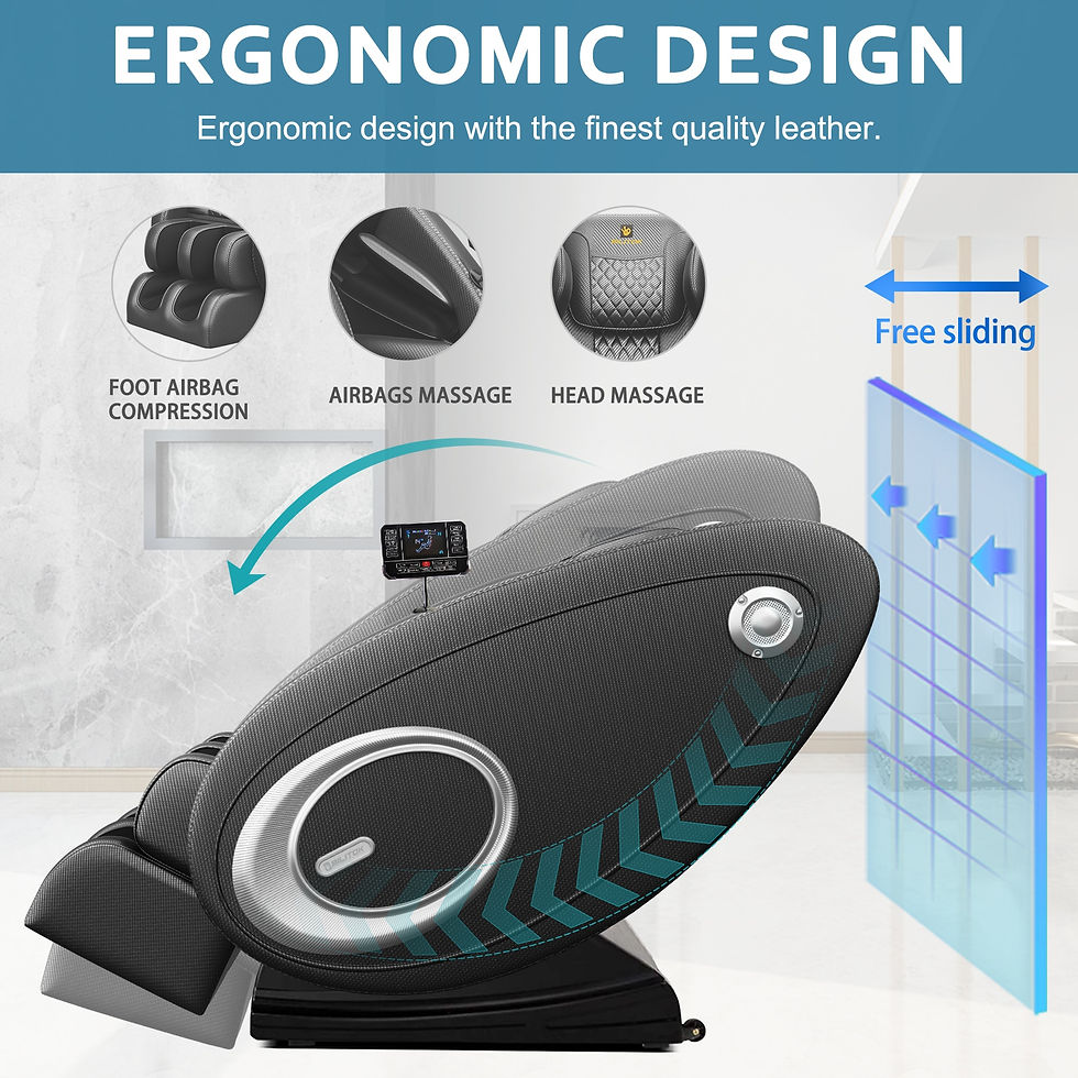 Miniaturebillede: Full Body Massage Chair with Heating, Massage Chair Recliner with Zero Gravity
