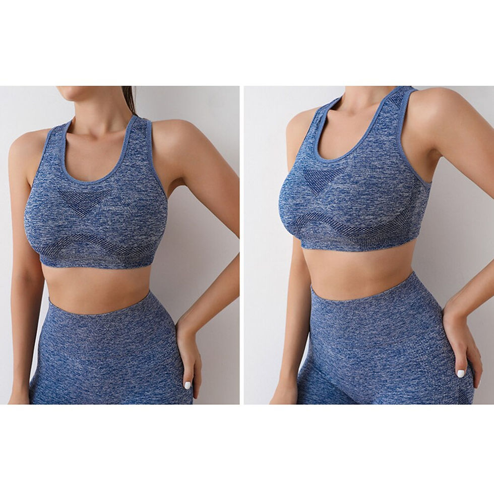 Thumbnail: Seamless Woman Sportswear Yoga Sets Workout Sports Bra Gym Clothing High