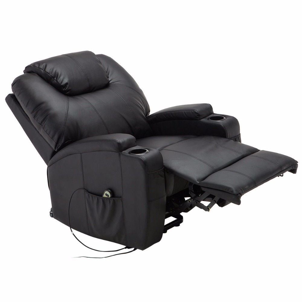Giantex Electric Lift Power Recliner Chair Heated Massage Sofa Lounge with