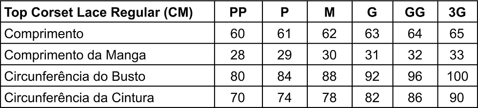 Miniatura: Top Corset - Lace