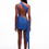 Thumbnail: Lesson Draped Dress - Blue