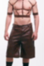 Baggy Jorts - Mocha Mousse