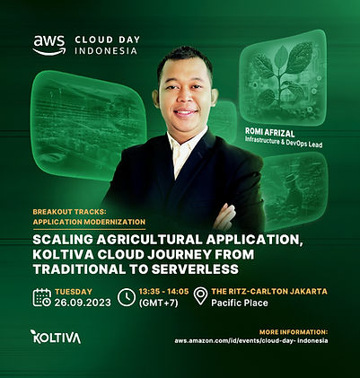 AWS Cloud Day Indonesia 2023 - Koltiva.com