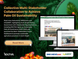 El Gobierno del Distrito de Aceh Singkil y los Representantes de las Partes Interesadas de los Socios para el Desarrollo Acordaron una Gobernanza Sustainable Palm Oil 2024-2026