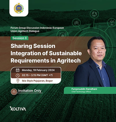 Integration of Sustainable Requirements in Agritech - Koltiva.com