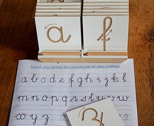 apprendre dessin cursive lettres