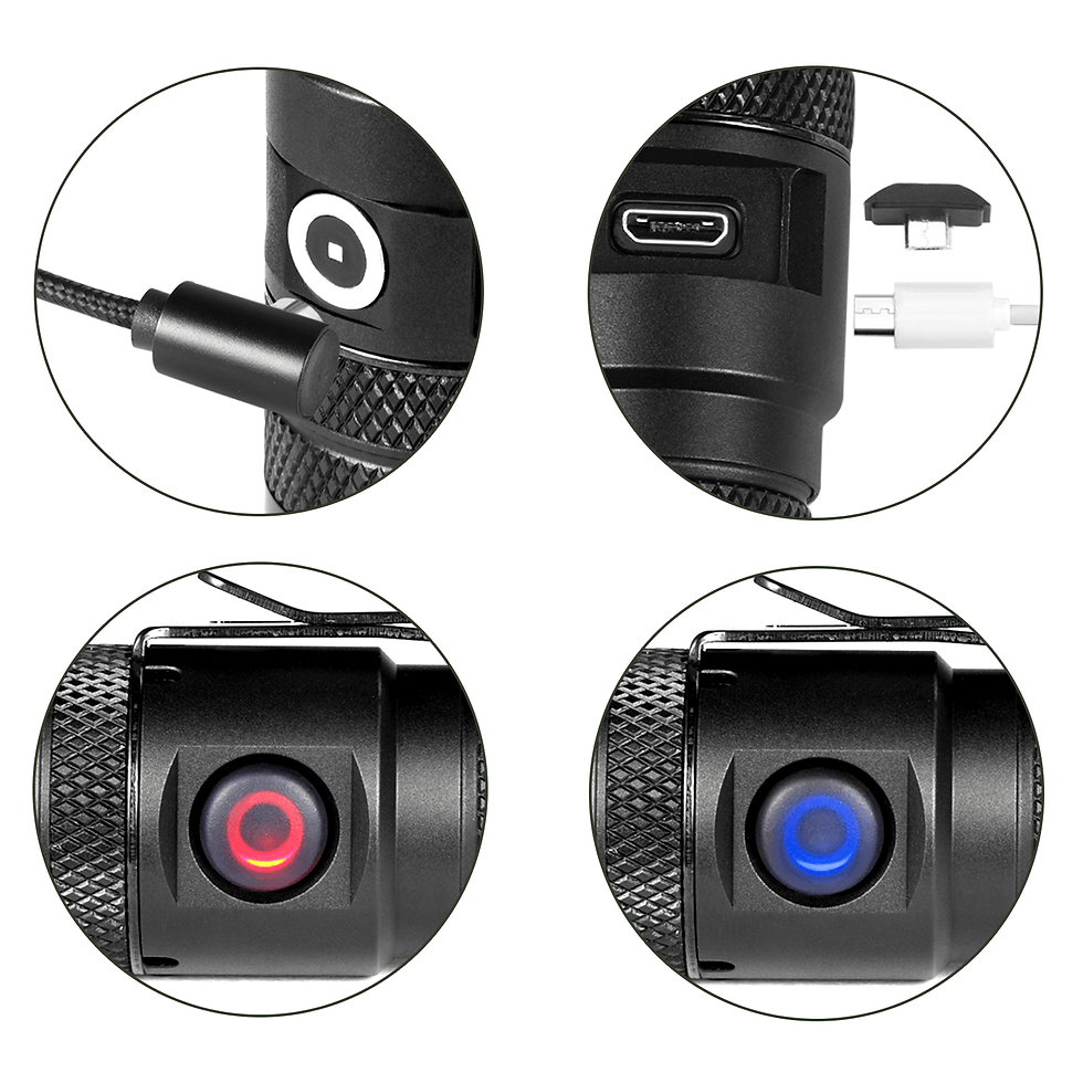 Thumbnail: WOFT 1,200 Lumen Tactical EDC Flashlight