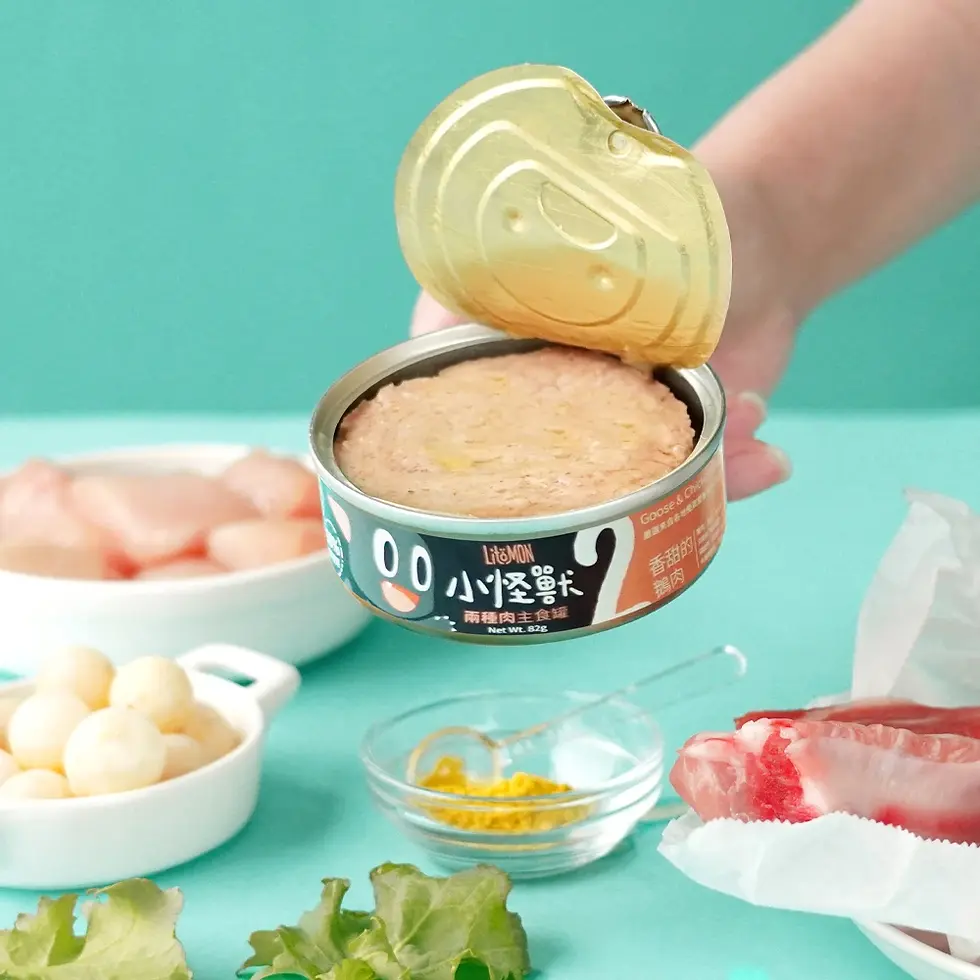 Thumbnail: 怪獸部落 貓用 2種肉無膠主食罐 82G