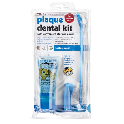 Thumbnail: Petkin Plaque Gel Toothpaste(2.5oz) + Free Brushes
