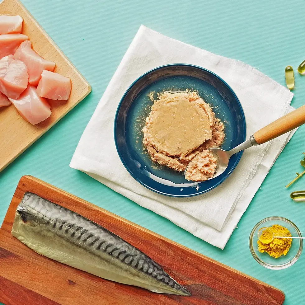 Thumbnail: 怪獸部落 貓用 2種肉無膠主食罐 82G