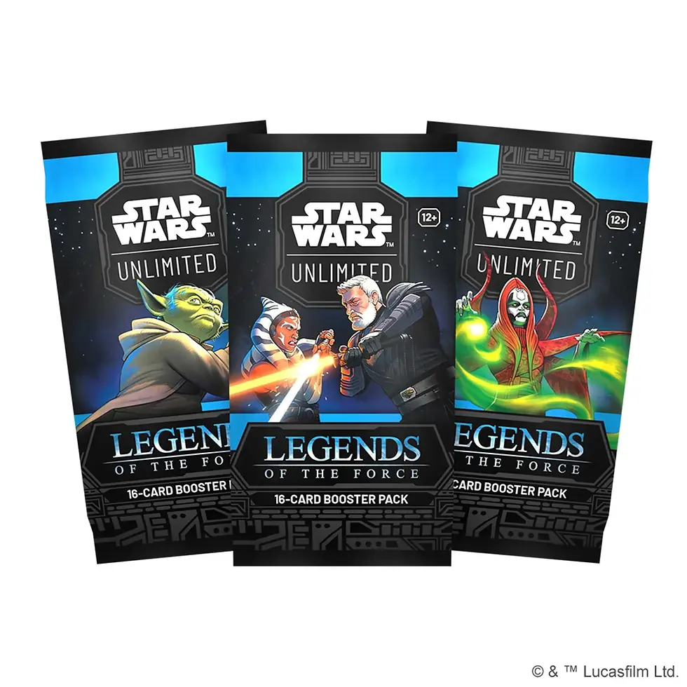 Thumbnail: Star Wars Unlimited Legends of the Force booster packs