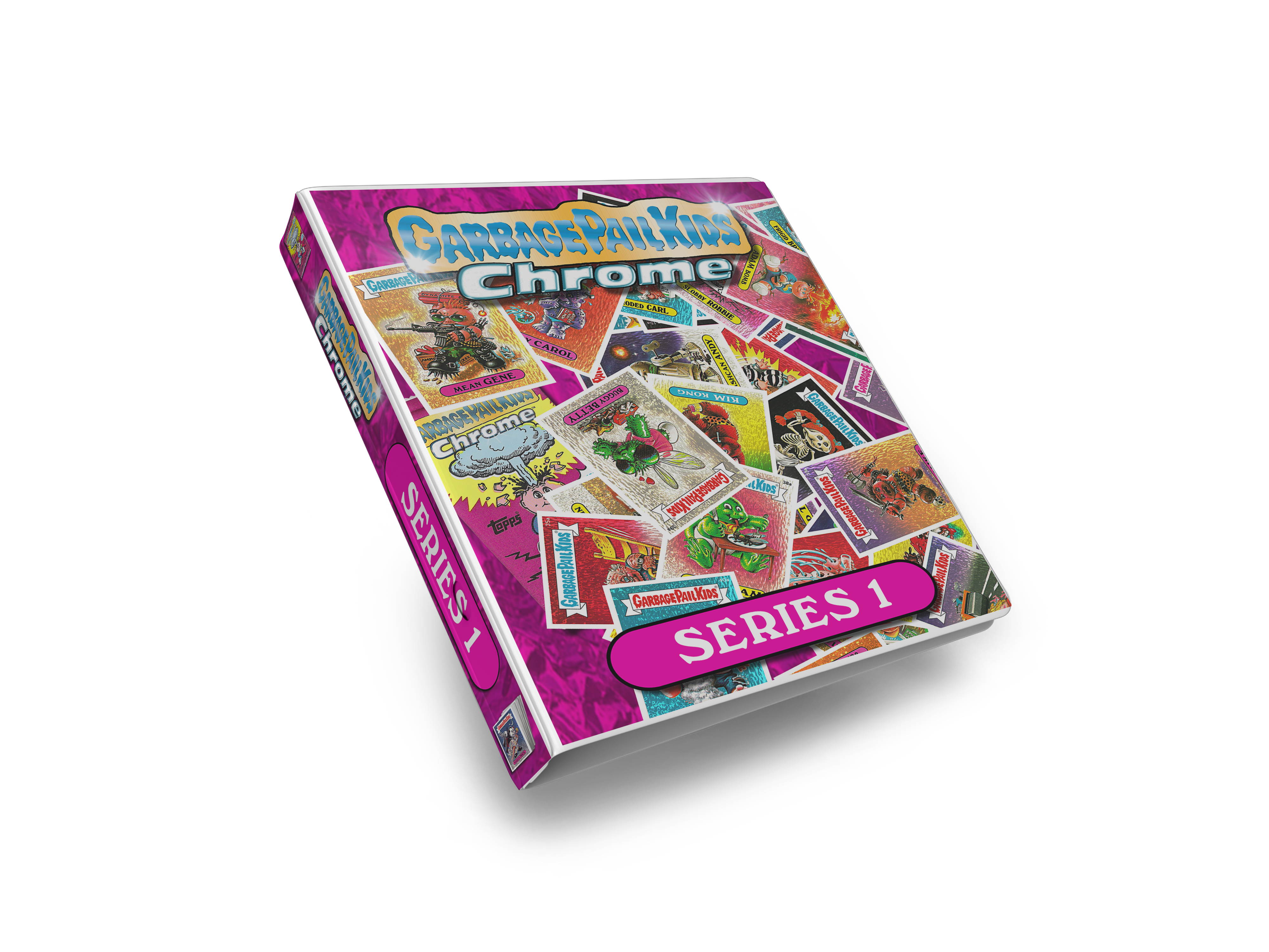 Garbage Pail Kids - Chrome Series 1  Custom made binder