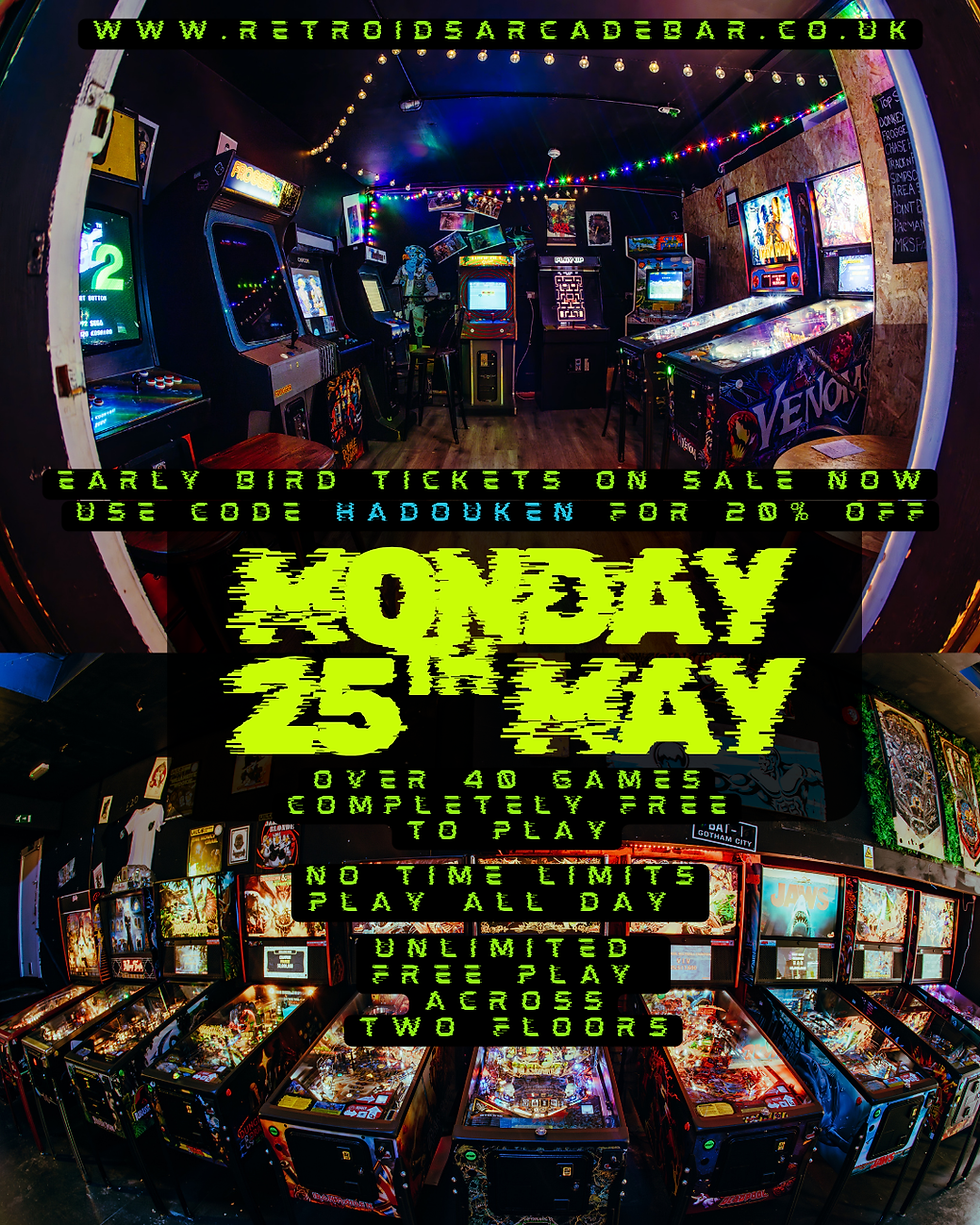Monday May 25th Free Play Event