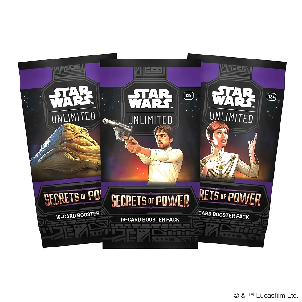 Thumbnail: Star Wars Unlimited Secrets of Power booster packs