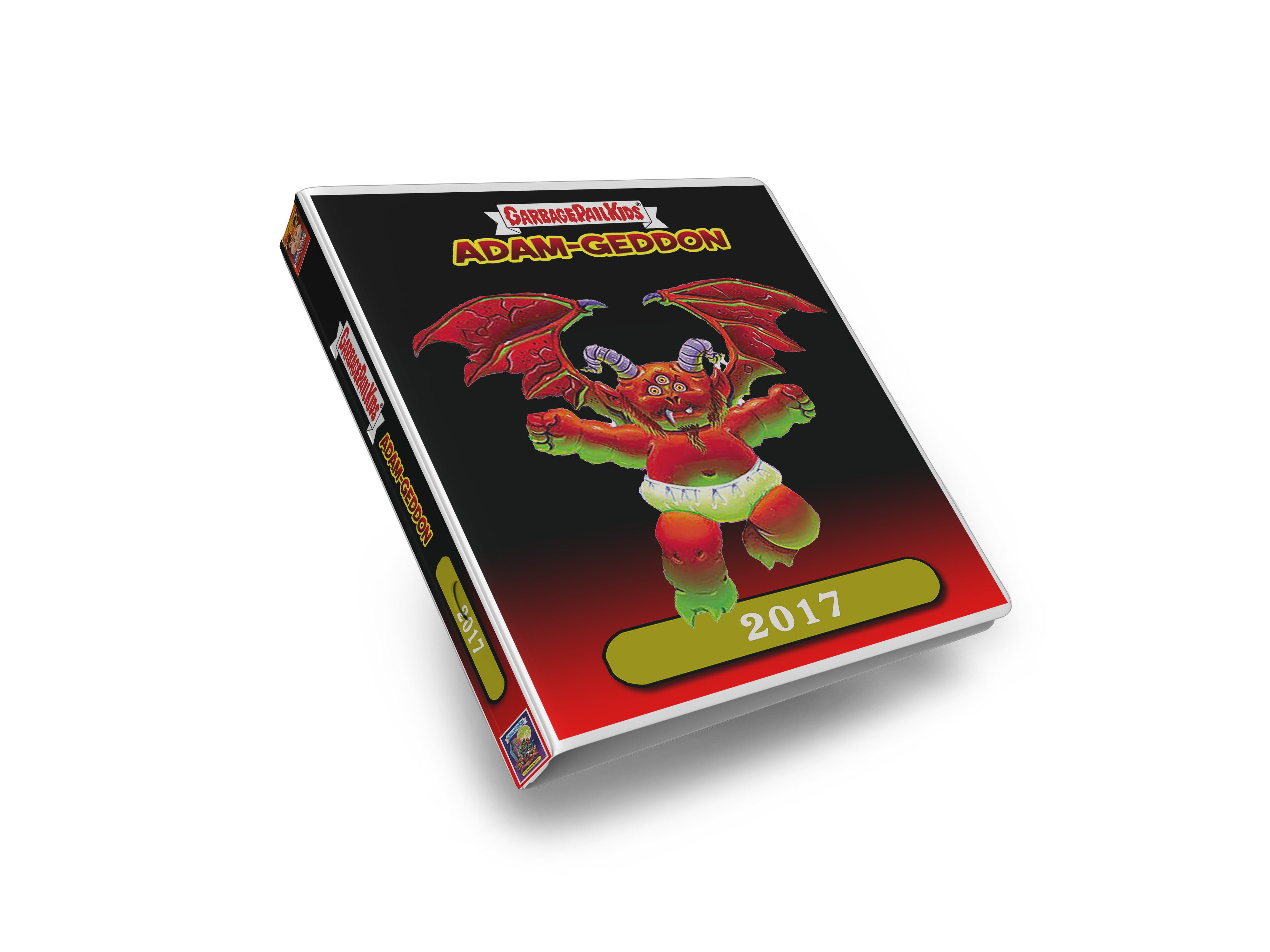 Garbage Pail Kids Adam-Geddon custom made binder