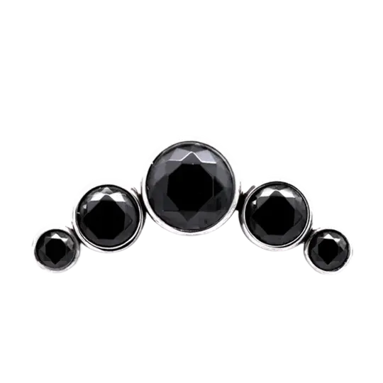 Thumbnail: Five Stone Curved Cluster