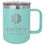 Thumbnail: Polar Camel 15 oz. Dark Gray Vacuum Insulated Mug with Slider Lid