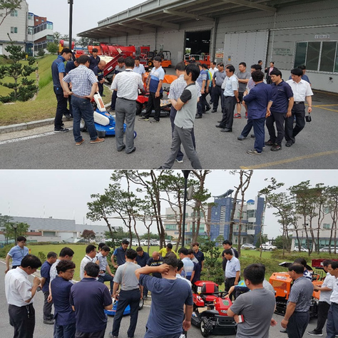 한국농업기계전문지도연구회원 당사 방문