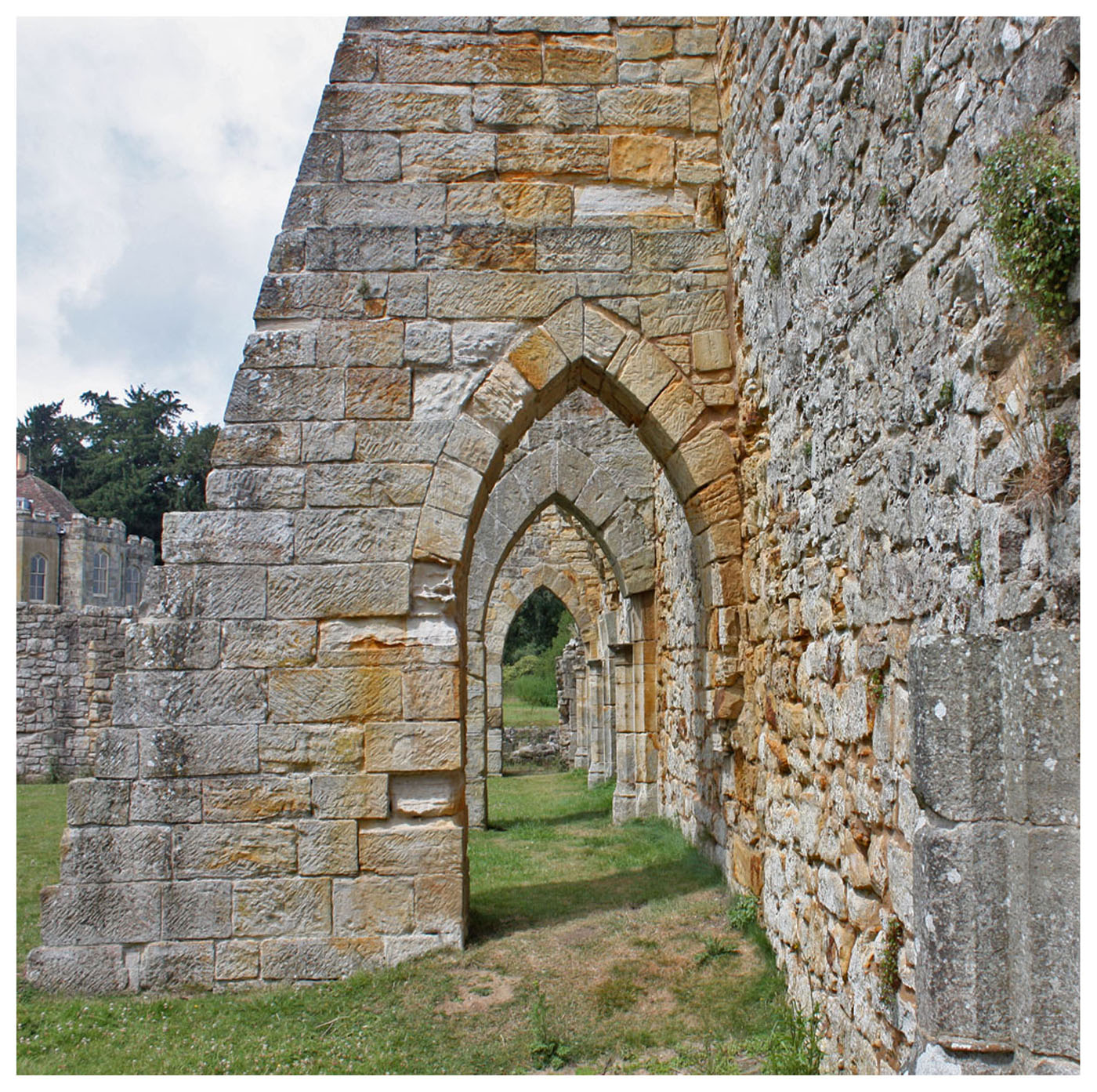 BAYHAM ABBEY by Richard Peters