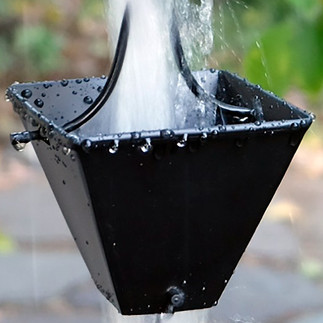 Square Cups Rain Chains