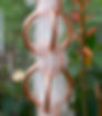 Copper Double Loops Rain Chain