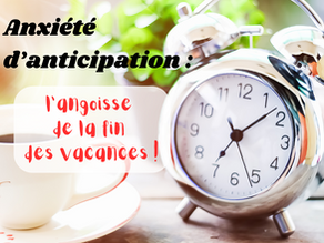 Anxiété d'anticipation: l'apaiser avec un rituel de fin d'été